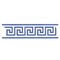 Greek Key Wall Stencil | 2651 by Designer Stencils | Pattern Stencils | Reusable Stencils for Painting | Safe & Reusable Template for Wall Decor | Try This Stencil Instead of a Wallpaper | Easy to Use & Clean Art Stencil Pattern